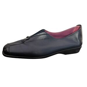 SOFTWAVES‎ Superflex Womens Comfort Shoes Size 6.5 Blue Leather Minimalist